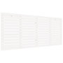 Voir la diapositive 2 : VIDAXL Tete de lit murale Blanc 206x3x91,5 cm Bois massif de pin