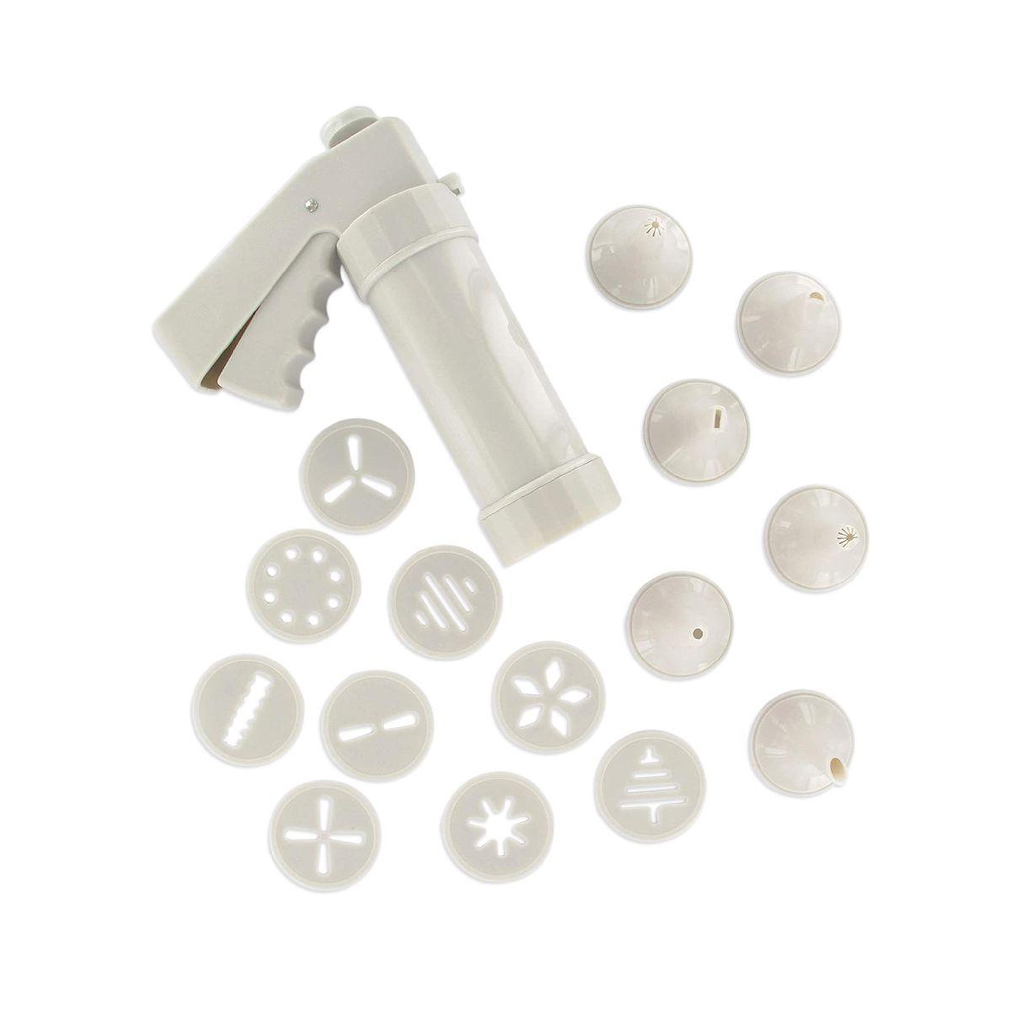 ZENKER Presse-biscuit et 6 embouts et 10 disques de motifs zenker smart pastry