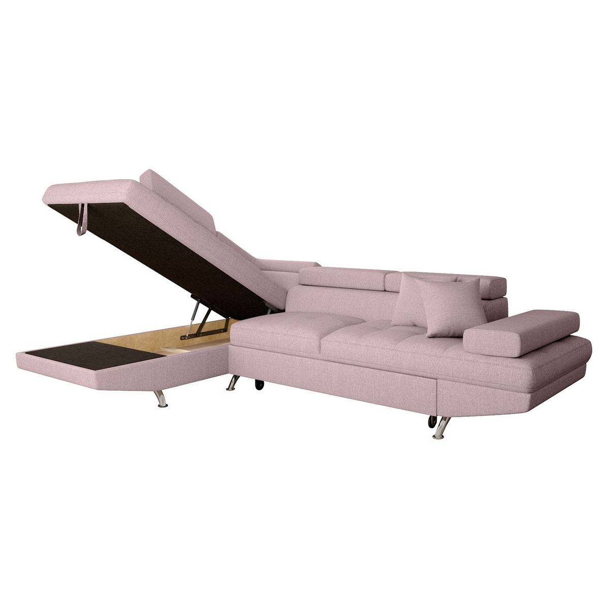 Canapé d'angle gauche convertible 4 à 5 places CHICAGO