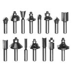 KWB Set de coupe 15 pièces pour défonceuses