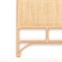 Voir la diapositive 3 : Rendez vous déco Tête de lit 160 cm en rotin naturel-Grace