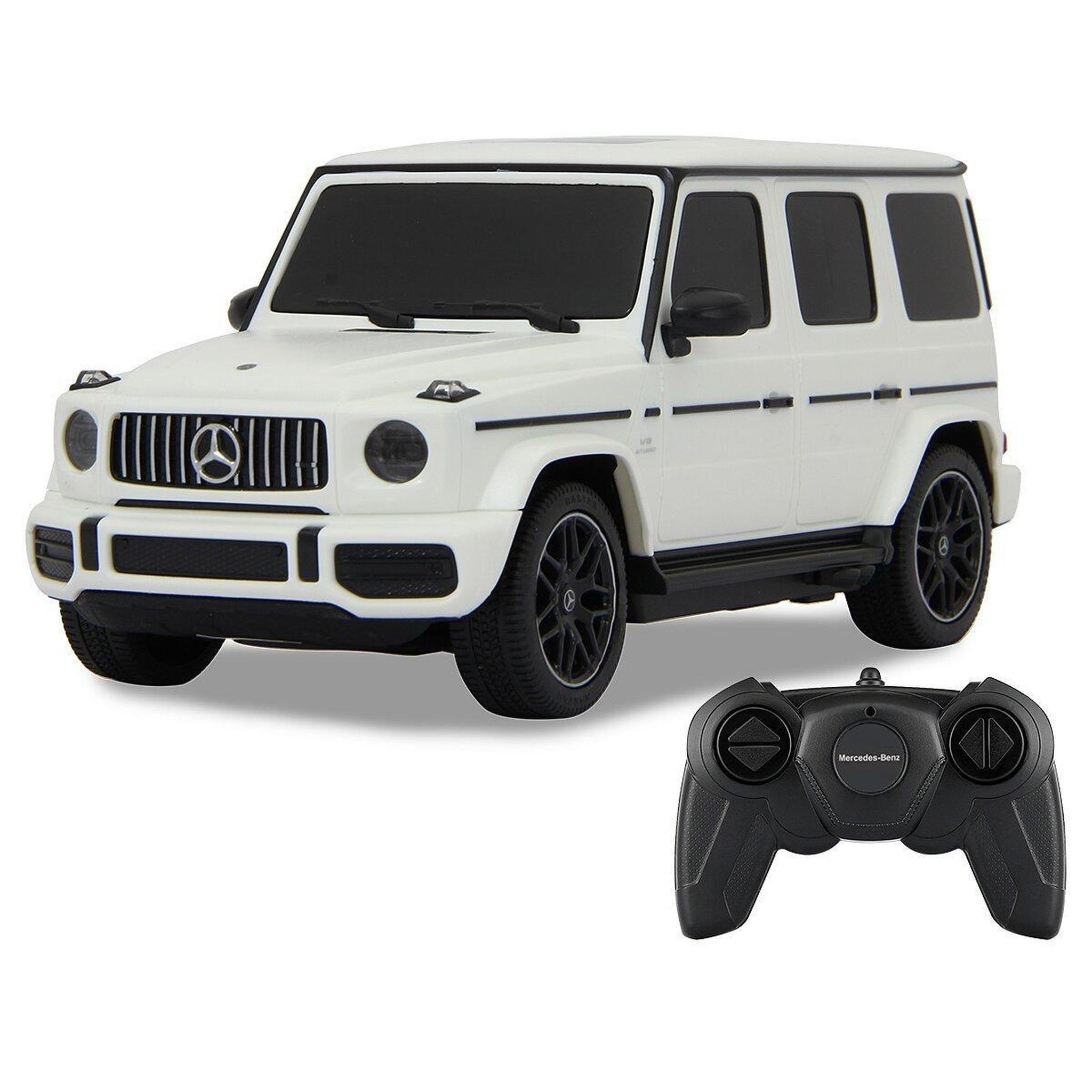 Voir la diapositive 4 : Jamara Voiture télécommandée mercedes-benz amg g63 1:24 blanc 2,4ghz