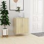 Voir la diapositive 3 : VIDAXL Armoire a chaussures Chene sonoma 60x35x70 cm Bois d'ingenierie