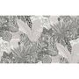 Voir la diapositive 2 : Noordwand Noordwand Papier peint Good Vibes Jungle Animals Gris et noir