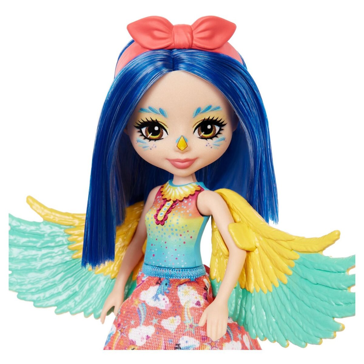 Enchantimals Mini-poupée Enchantimals - Prita Perooquet et Flutter 
