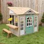 Voir la diapositive 1 : Kidkraft Cabane en bois d'extérieur Meadowlane Market