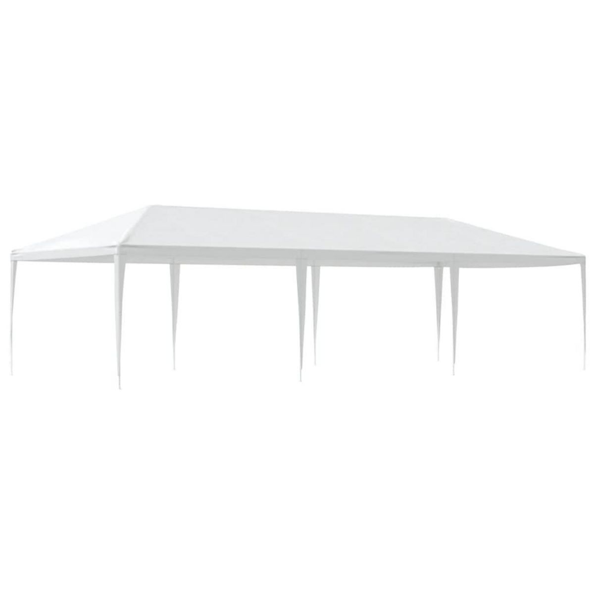 VIDAXL Tente de reception 4 x 9 m Blanc