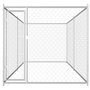 Voir la diapositive 2 : VIDAXL Chenil d'exterieur pour chiens 382x192x185 cm