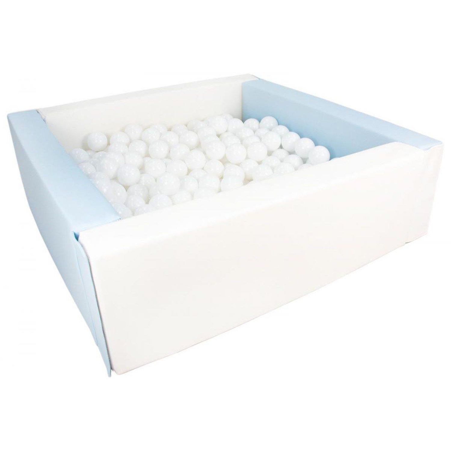 Piscine À Balles Carrée Velinda 300 Balles Pastel Plastique - vue 2