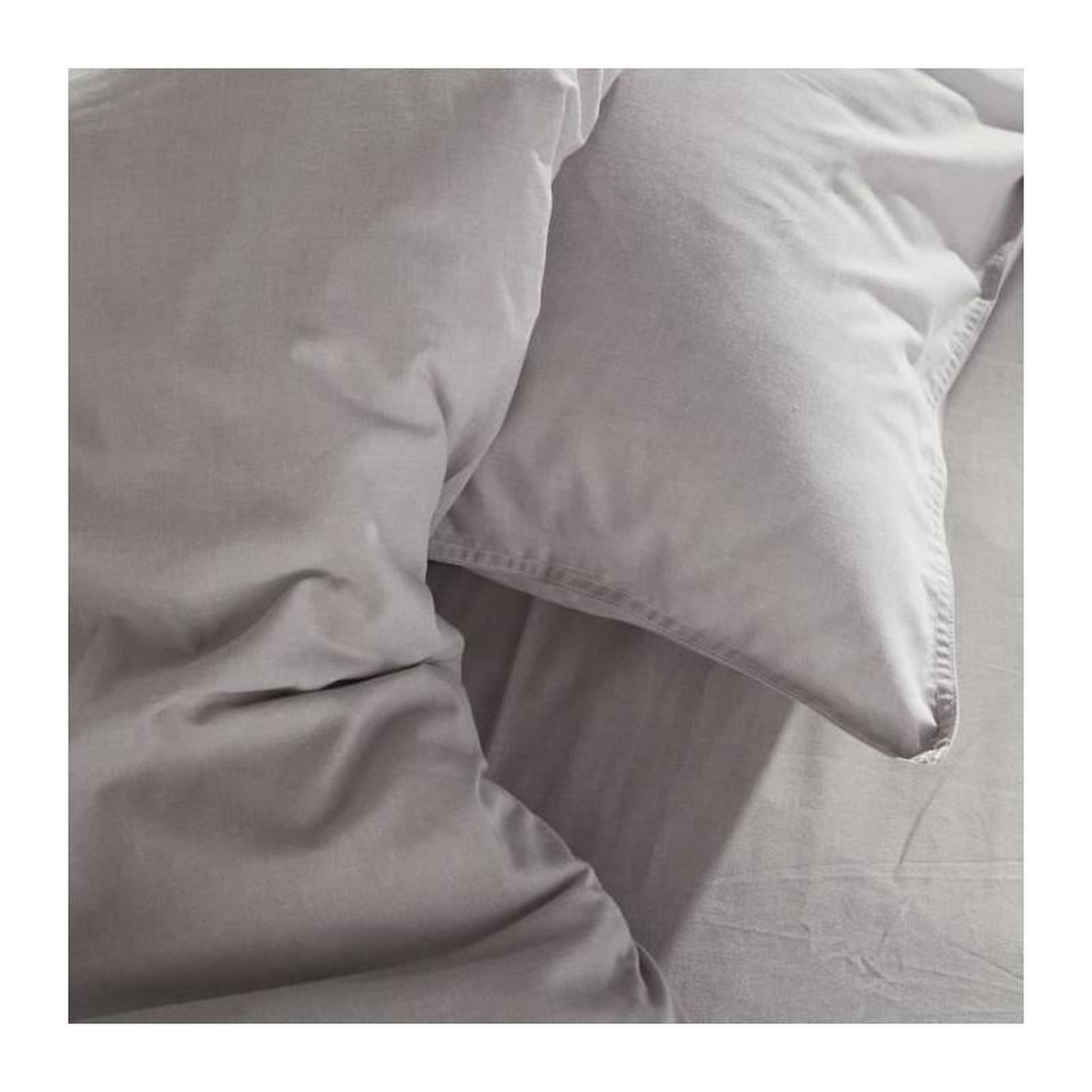 Voir la diapositive 4 : Today Housse de couette - TODAY - CHARME - Chambray - Gris clair Constance - 240 x 220 cm