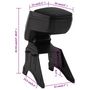Voir la diapositive 6 : VIDAXL Accoudoir de voiture universel noir 13x33x(33-53) cm ABS
