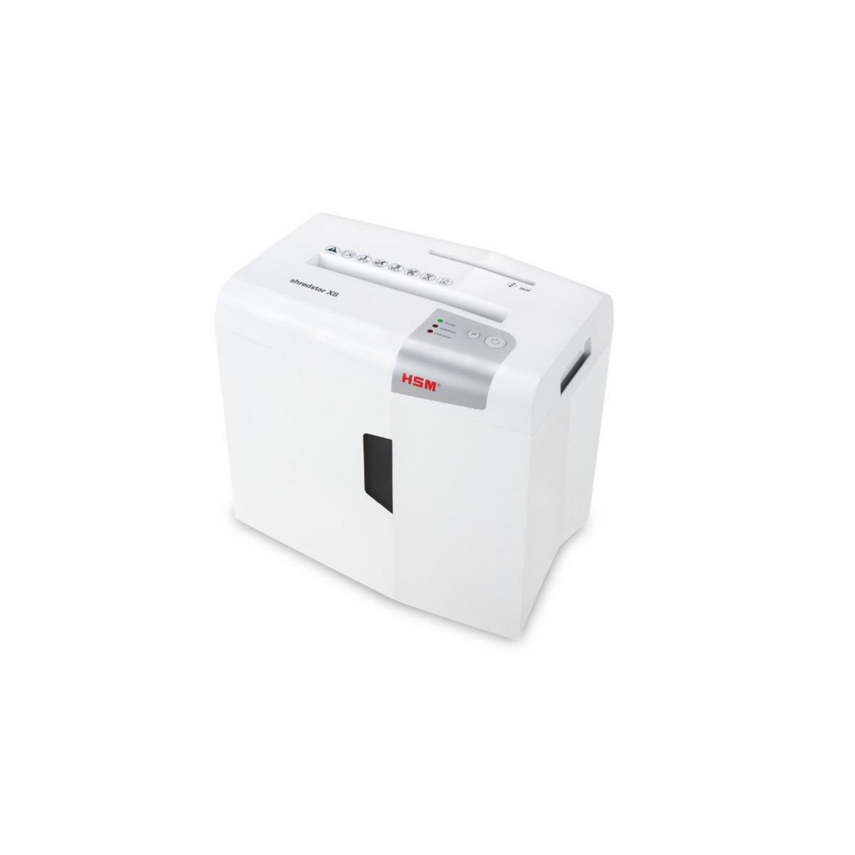 Hsm Destructeur de documents 8 feuilles coupe particules 4.5x30mm - 1044121