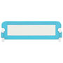 Voir la diapositive 3 : VIDAXL Barriere de securite de lit d'enfant Bleu 120x42 cm Polyester