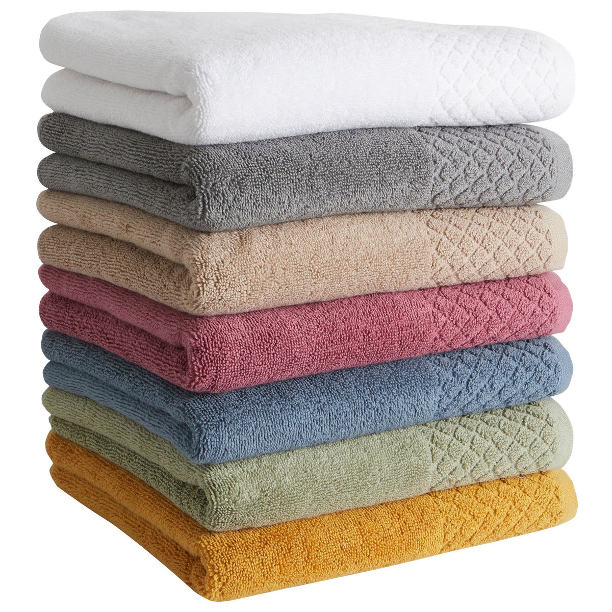 ACTUEL Drap de bain unie en coton 600g