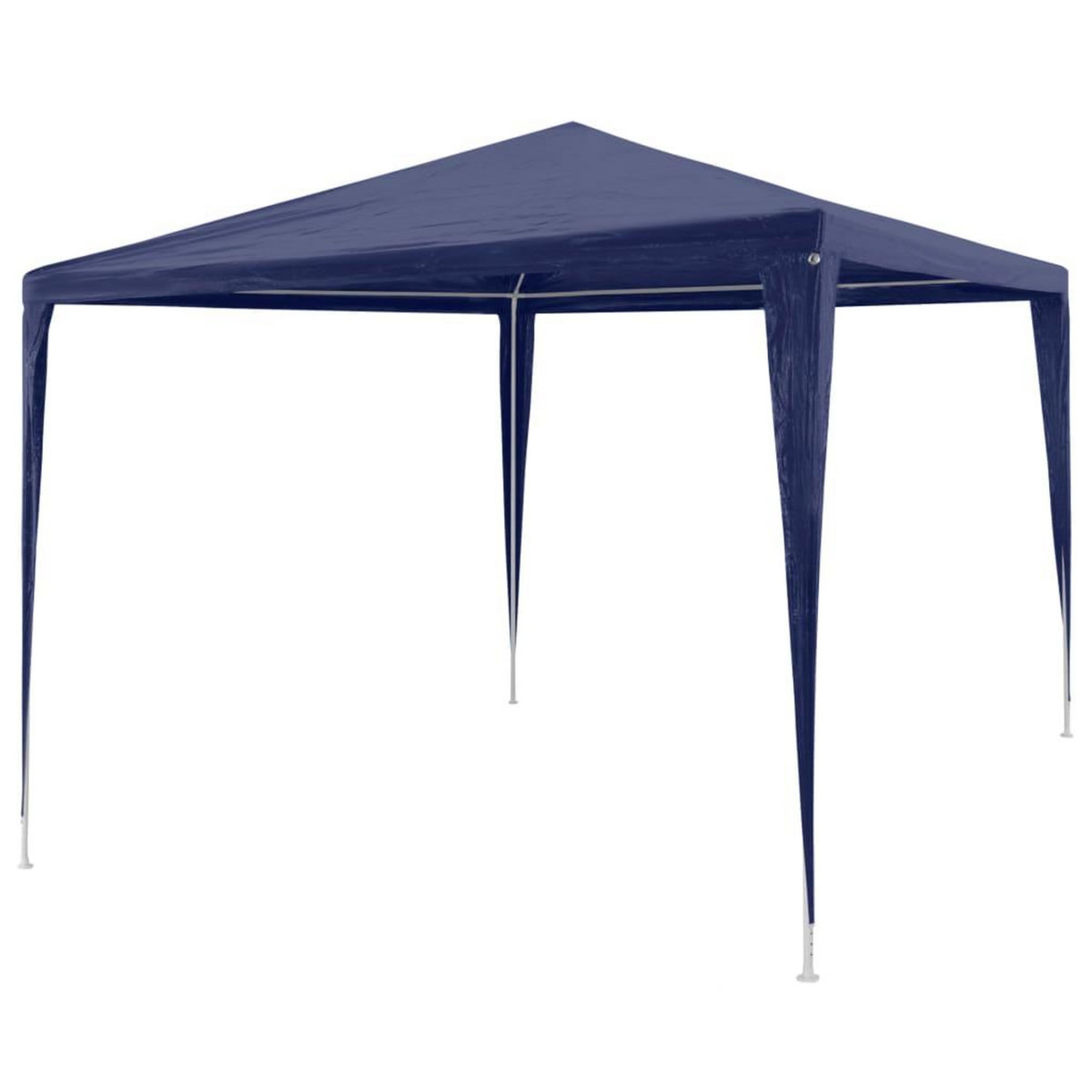 VIDAXL Tonnelle de jardin Tente de reception Chapiteau Bleu 3x3m