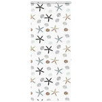 VIDAXL Store enrouleur de douche avec cassette largeur du tissu 106 cm