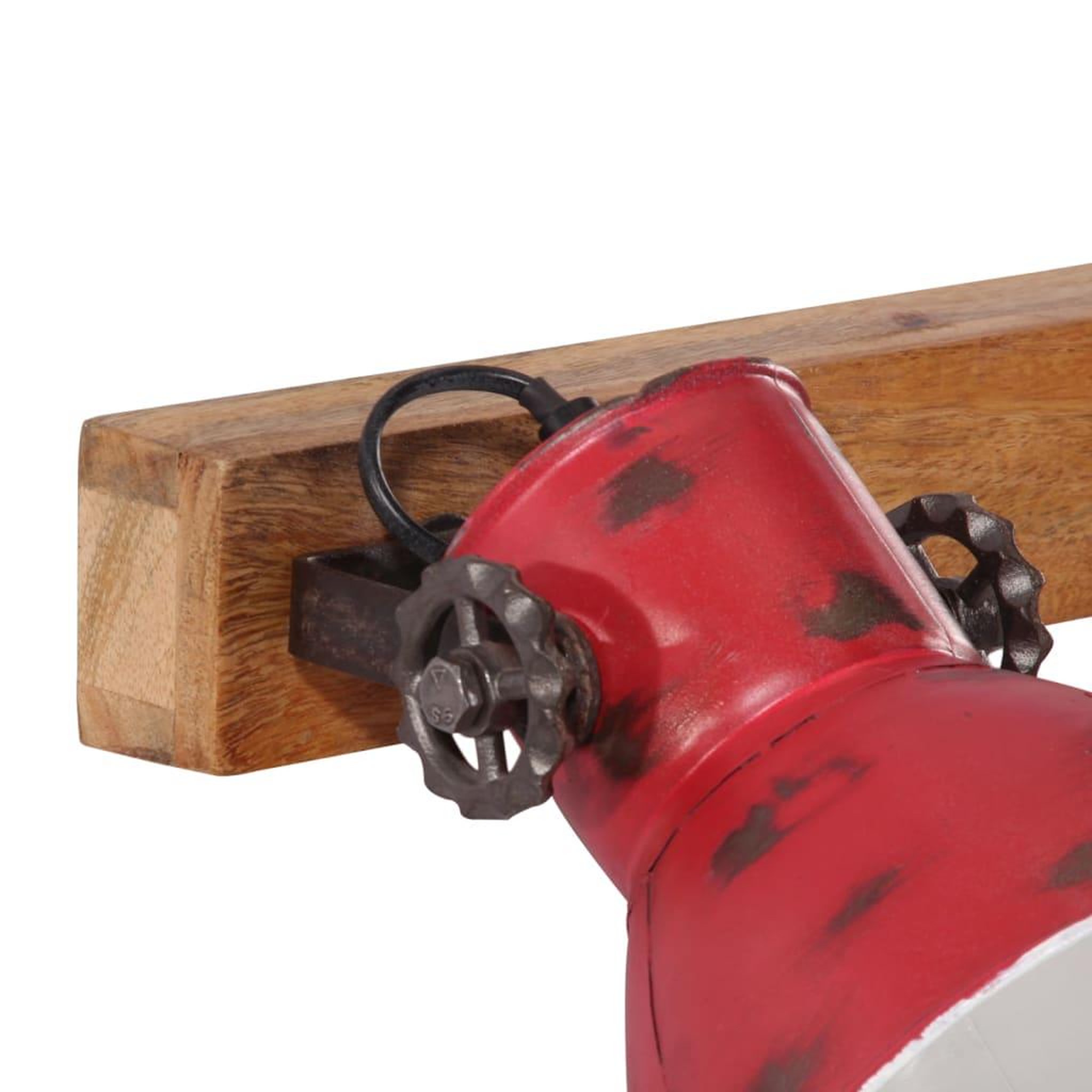 Voir la diapositive 5 : VIDAXL Lampe murale 25 W rouge delave 45x25 cm E27