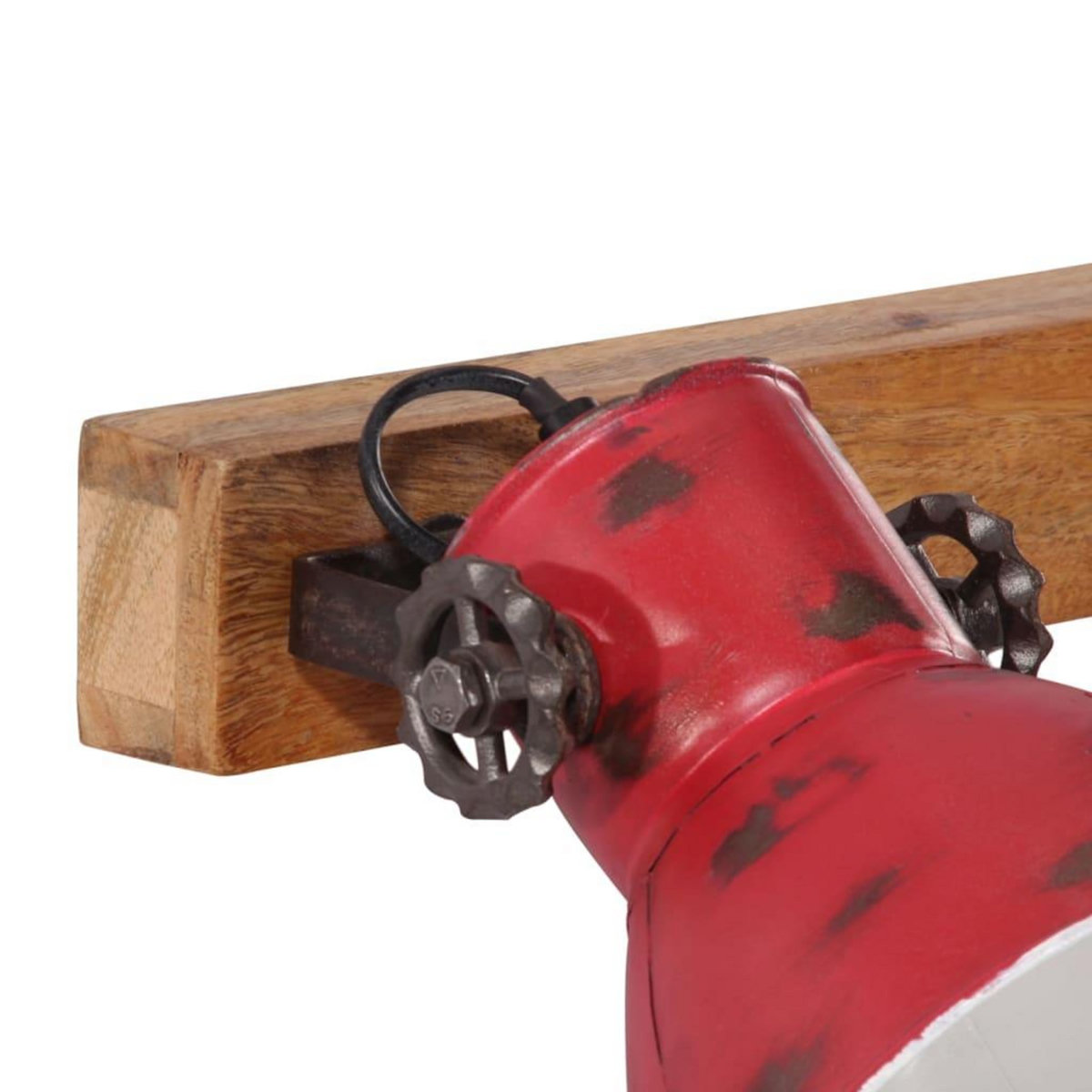 VIDAXL Lampe murale 25 W rouge delave 45x25 cm E27