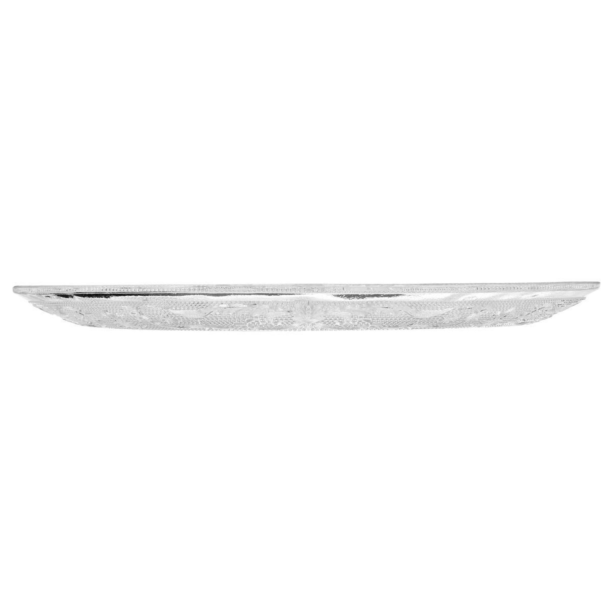 Voir la diapositive 3 : SECRET DE GOURMET Lot de 6 assiettes plates  renaissance  25cm transparent