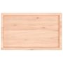 Voir la diapositive 4 : VIDAXL Comptoir de salle de bain 100x60x(2-4)cm bois massif non traite