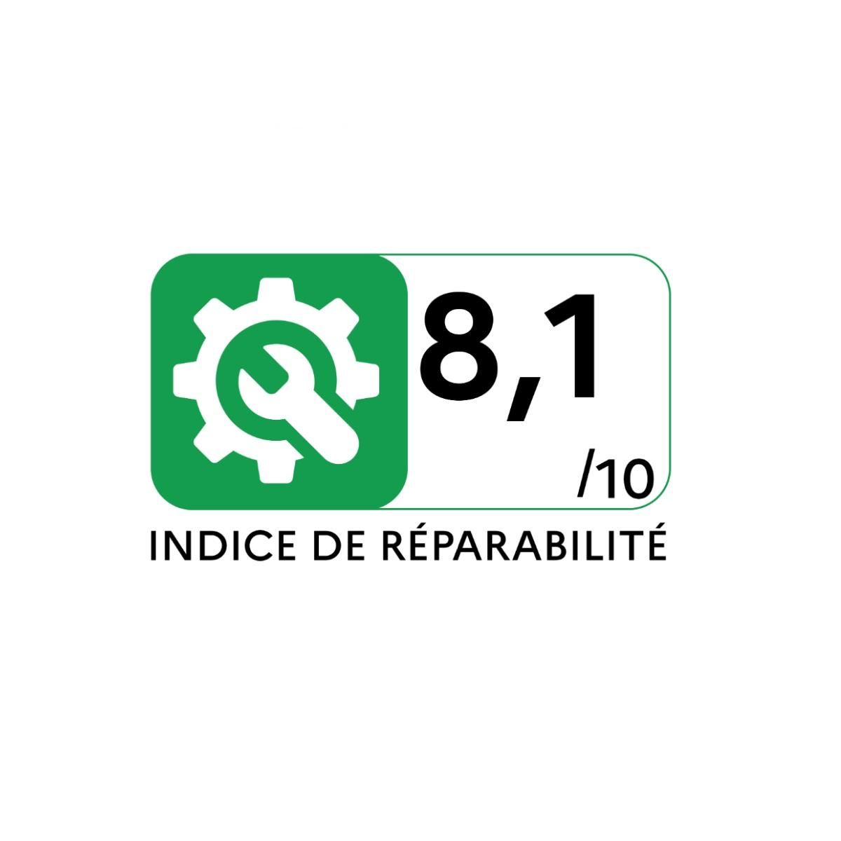 Beko Lave-linge hublot 7 kg 1400 tours/min - WTE7712BS1W