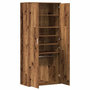 Voir la diapositive 5 : VIDAXL Armoire a chaussures vieux bois 80x39x178 cm bois d'ingenierie