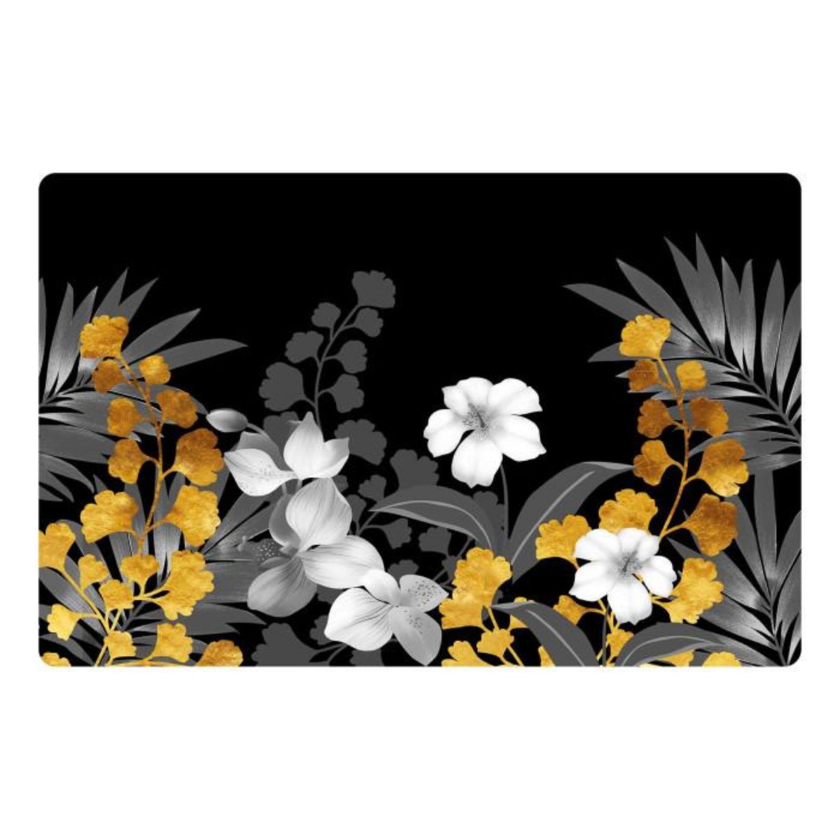 Paris Prix Set de Table Imprimé  Kely  28x44cm Noir