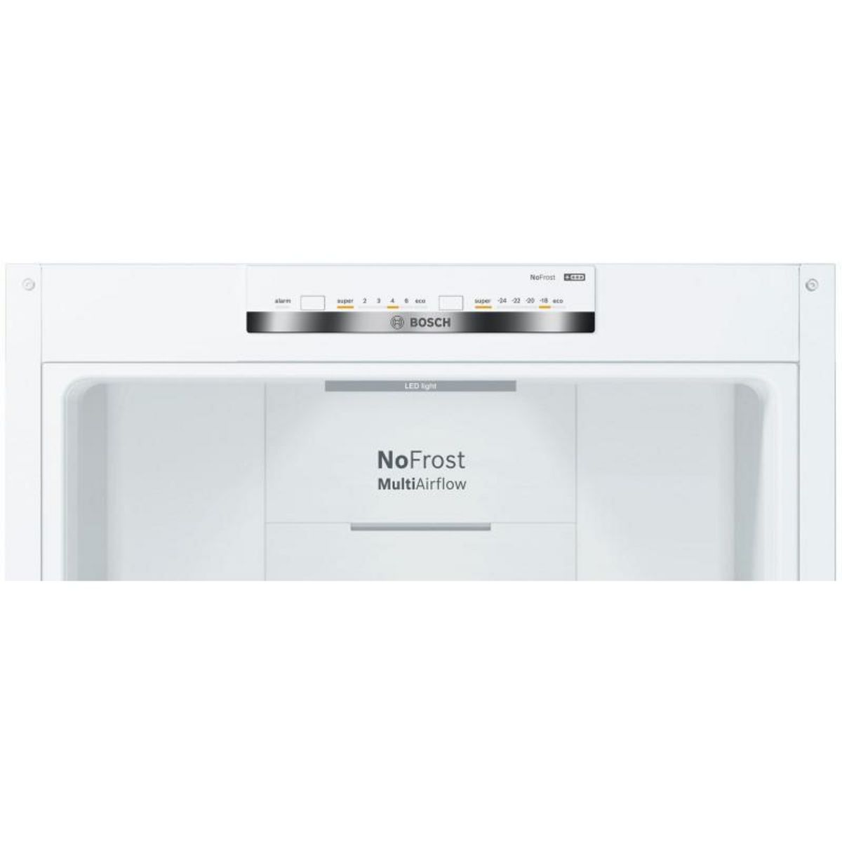 BOSCH Réfrigérateur combiné 60cm 324l nofrost blanc - kgn36vwed