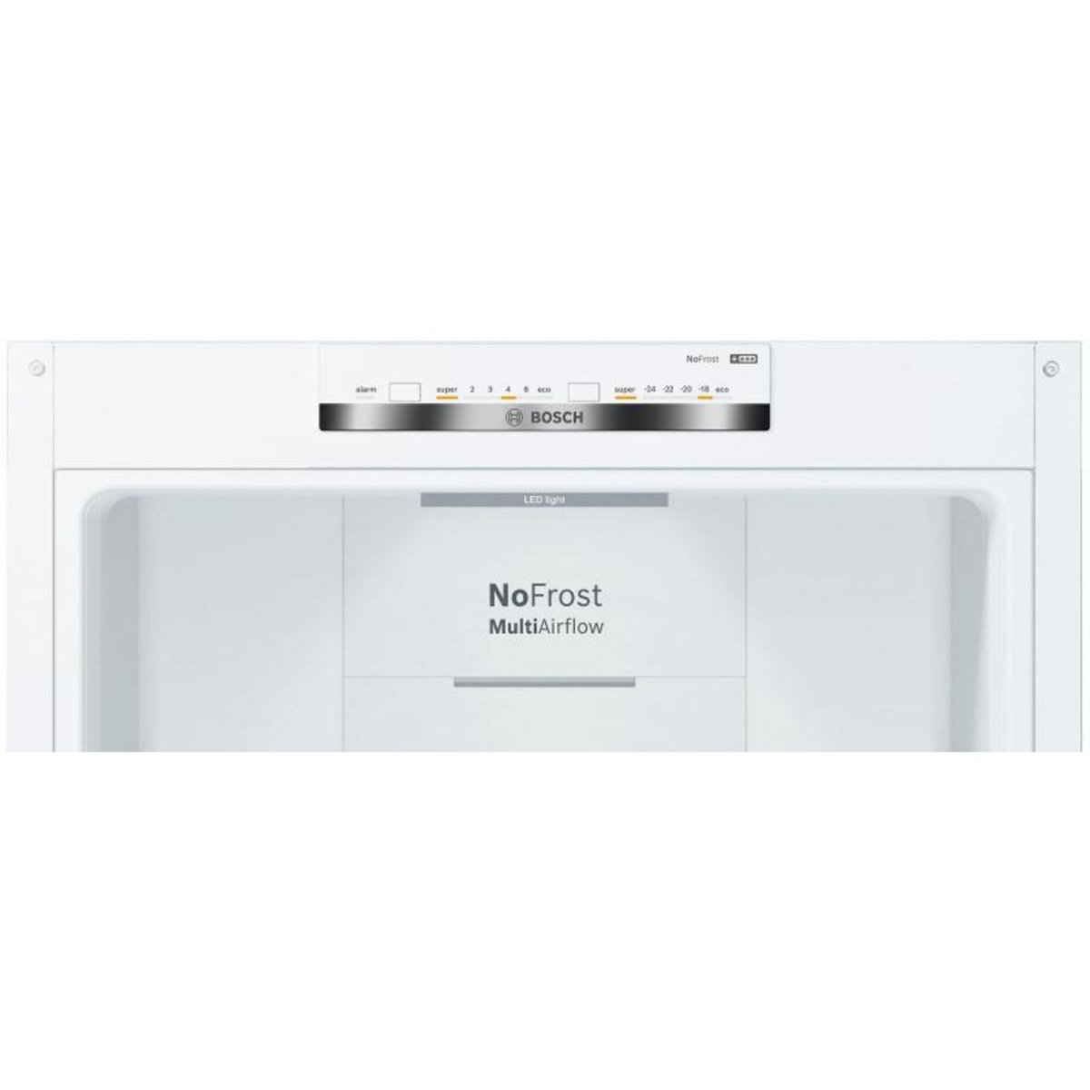BOSCH Réfrigérateur combiné 60cm 324l nofrost blanc - kgn36vwed