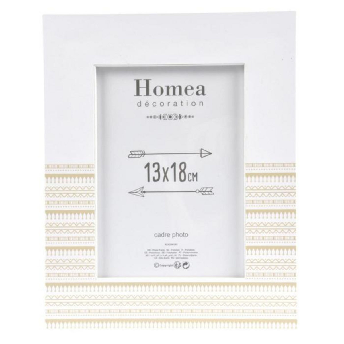 Paris Prix Cadre Photo  Ethnic Folk  13x18cm Ecru