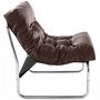 Voir la diapositive 3 : Paris Prix Fauteuil Design  Clip  76cm Marron