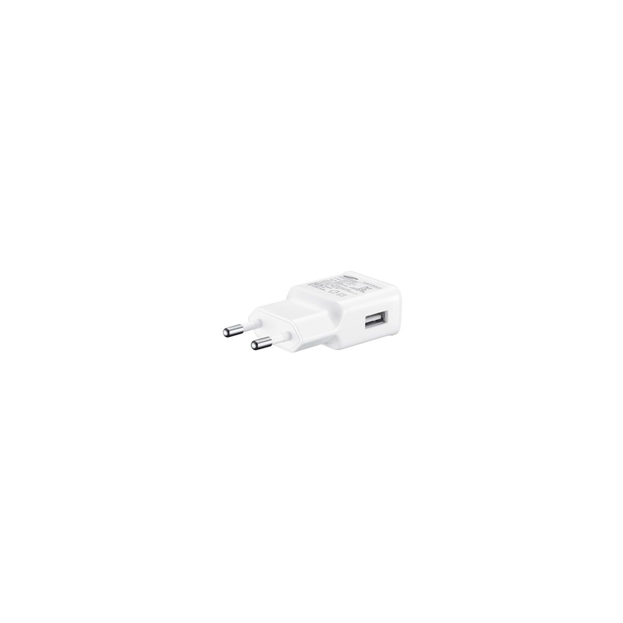 Voir la diapositive 2 : Samsung Chargeur secteur 2A 15W + Cable USB C - Blanc