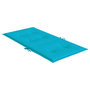 Voir la diapositive 5 : VIDAXL Coussins de chaise a dossier bas lot de 2 turquoise tissu