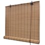 VIDAXL Store roulant en bambou 150x160 cm Marron