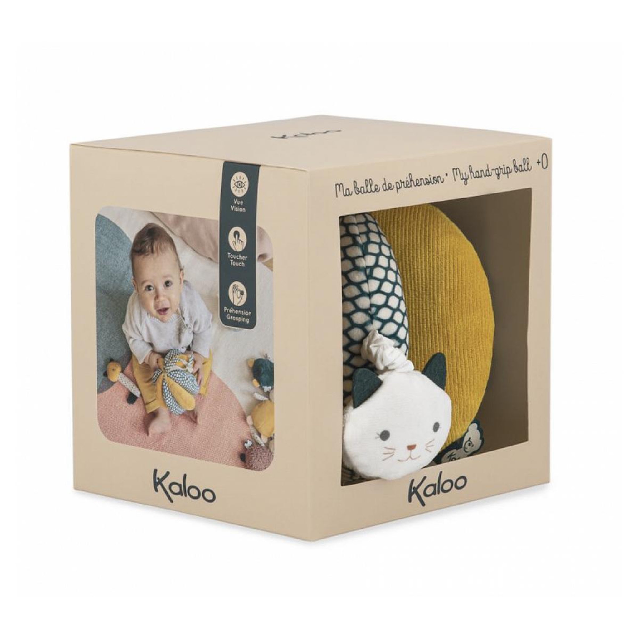 Voir la diapositive 2 : Kaloo Stimuli ma balle de prehension