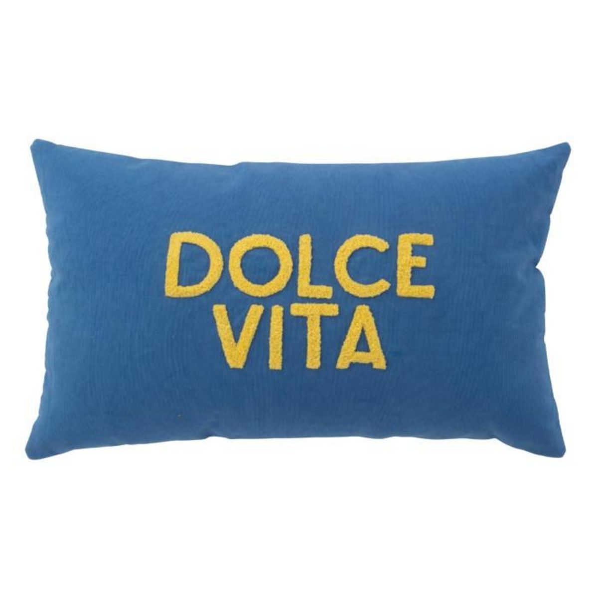 Paris Prix Coussin Déco en Coton  Dolte Vita  30x50cm Bleu