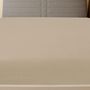 Voir la diapositive 2 : VIDAXL Drap-housse Jersey Taupe 90x200 cm Coton