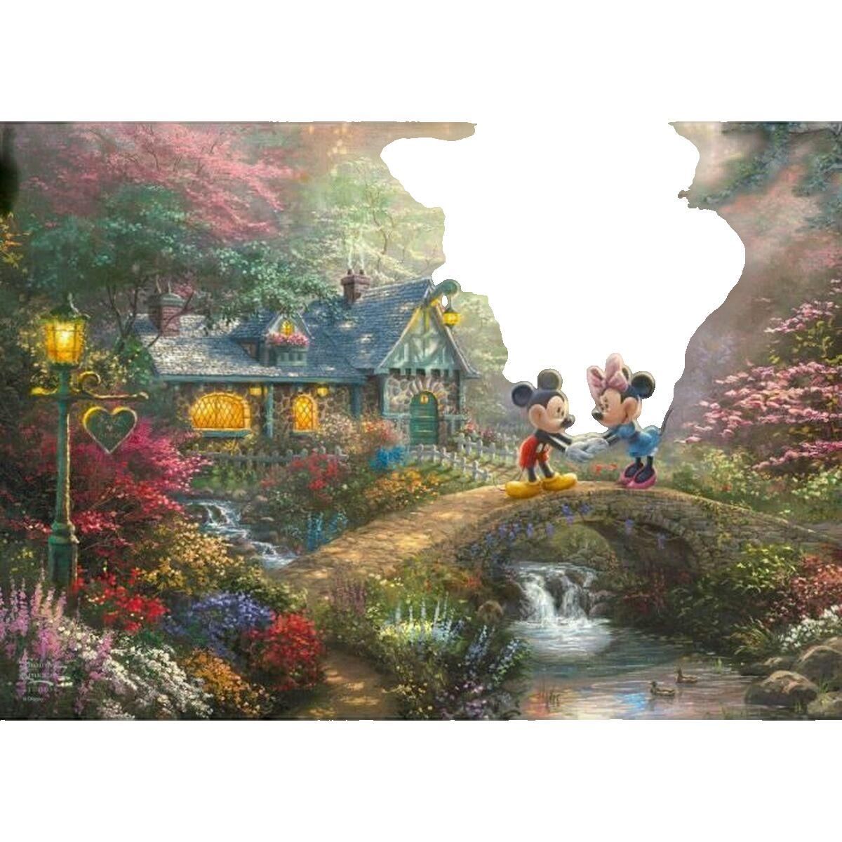 Schmidt Spiele Puzzle schmidt-spiele 500 pièces Mickey et Minnie