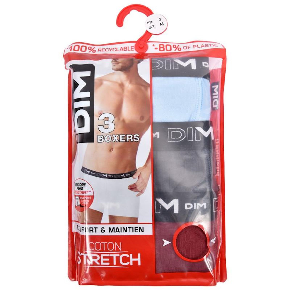 DIM Boxer DIM Lot de 3