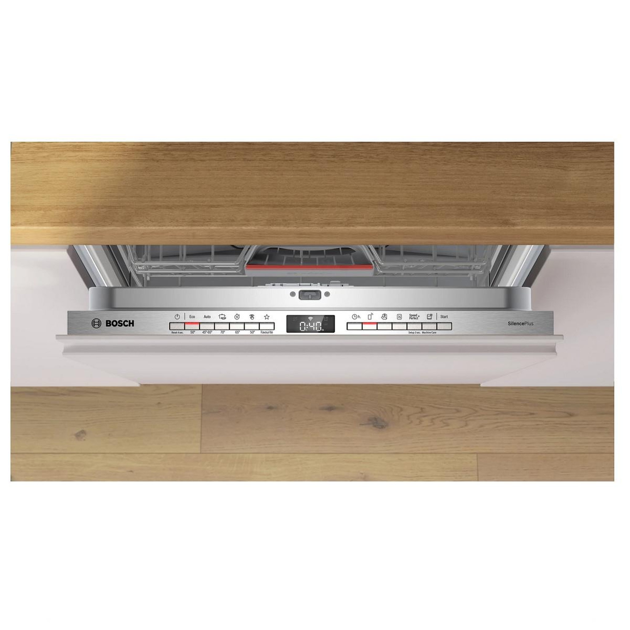 Voir la diapositive 4 : BOSCH Lave-vaisselle 60cm 14 couverts 44db tout intégrable - smh4evx08e
