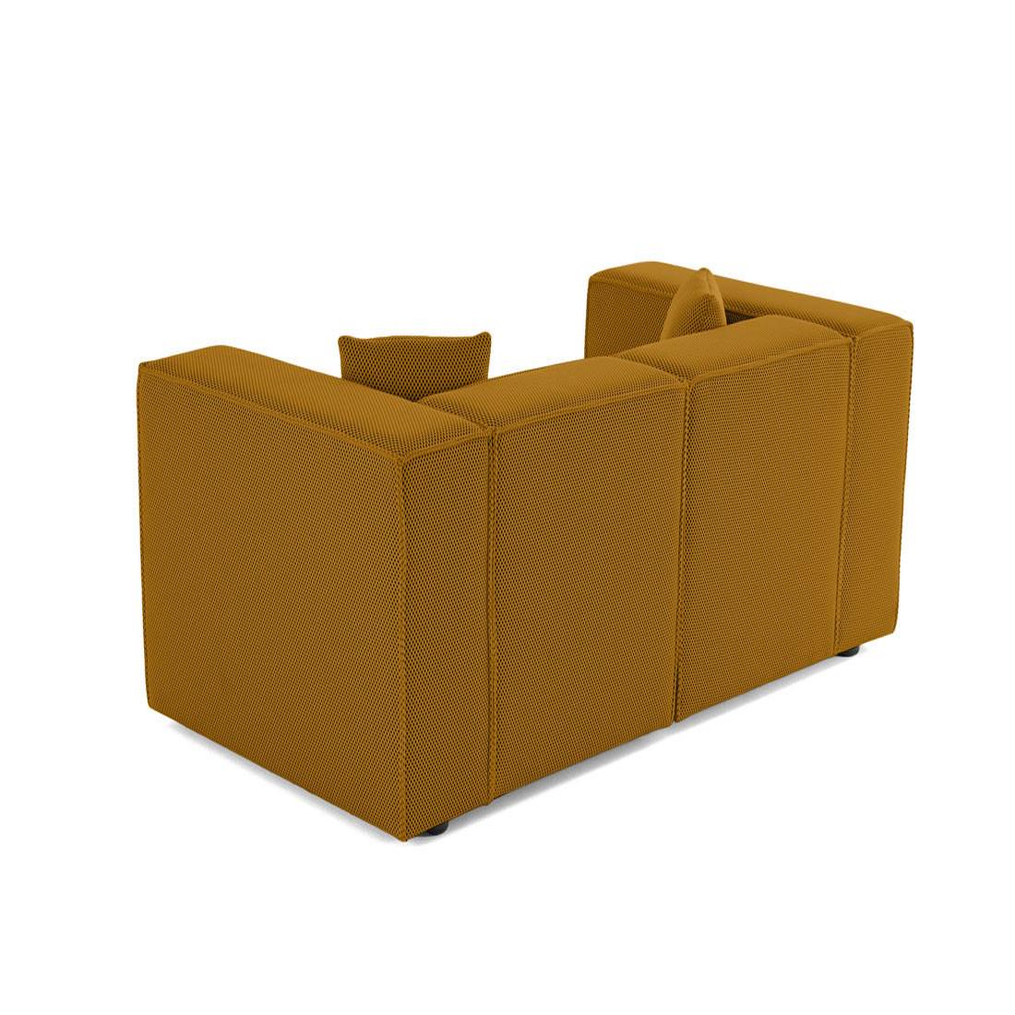 Voir la diapositive 5 : LISA DESIGN Arty - canapé modulable 2 places - en tissu mailles 3d