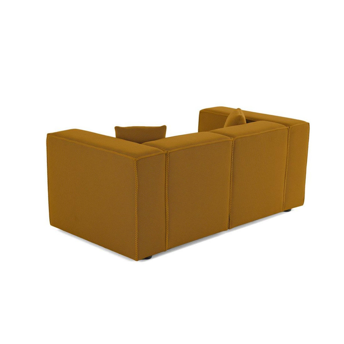 LISA DESIGN Arty - canapé modulable 2 places - en tissu mailles 3d