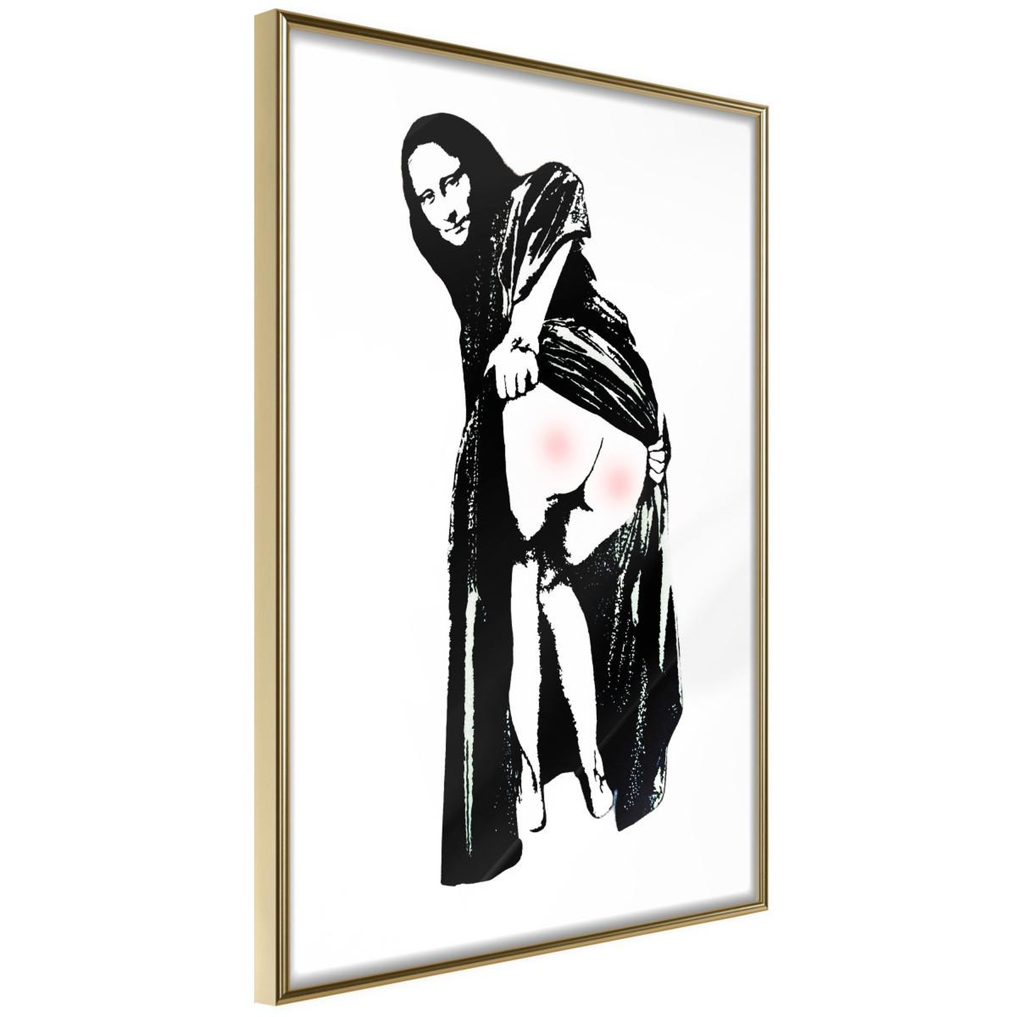 Voir la diapositive 1 : Paris Prix Affiche murale encadrée  moona lisa