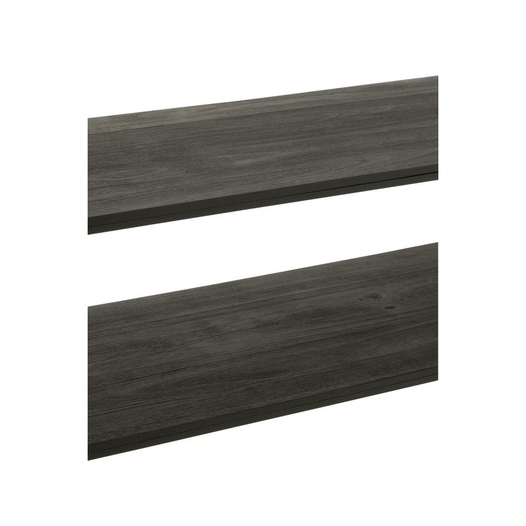 Voir la diapositive 4 : J-LINE Console Design en Bois  Lucille  140cm Noir
