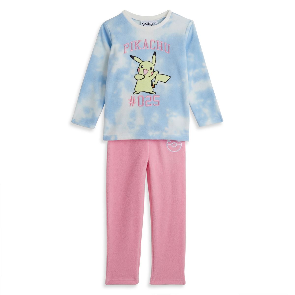 INEXTENSO Pyjama bleu pikachu fille