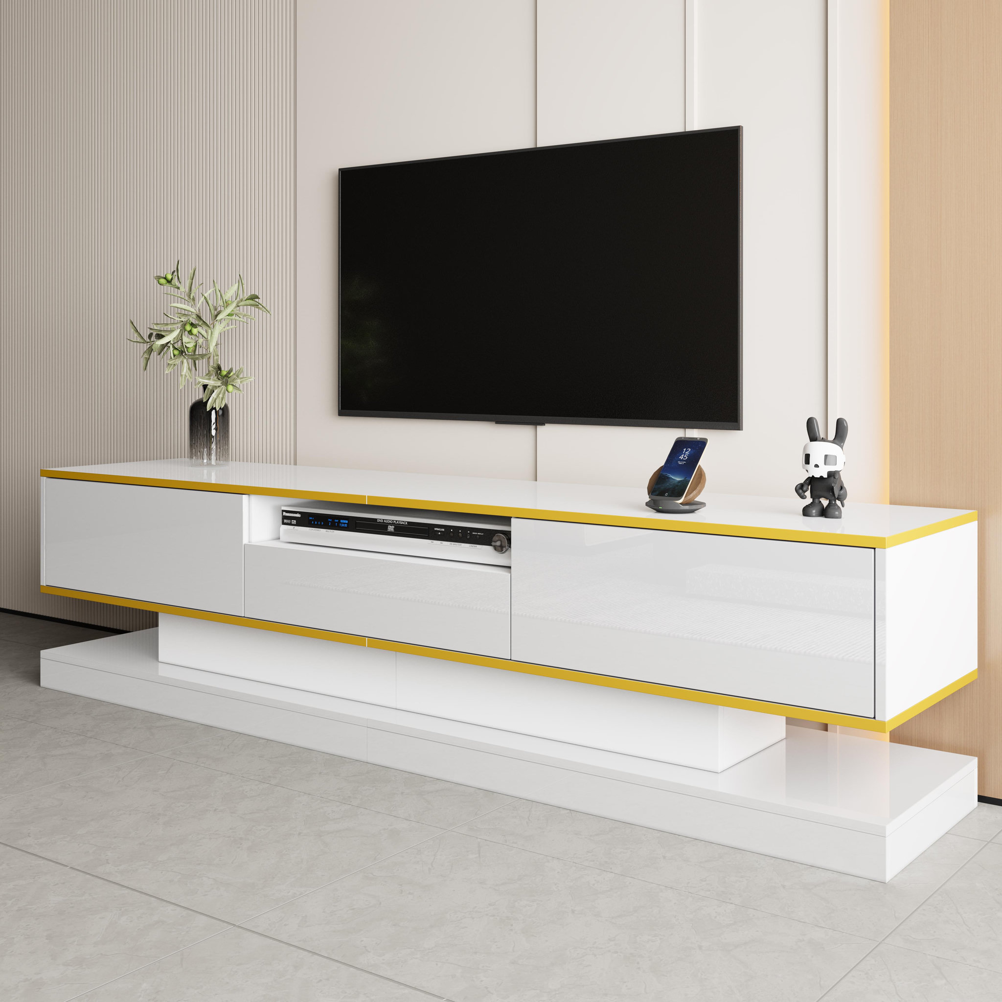Voir la diapositive 4 : MERAX Meuble tv