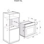 Voir la diapositive 4 : De Dietrich Four encastrable DOP4543X Inox Stellaire