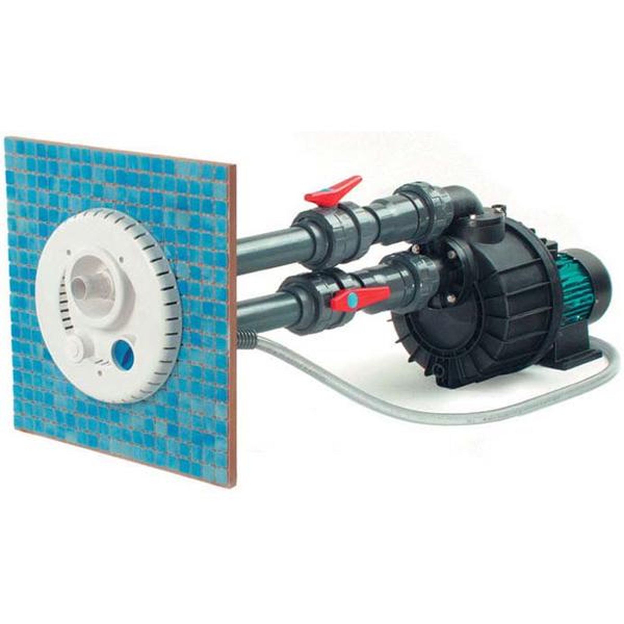 Espa Kit complet de nage à contre courant 63m3/h 3cv monophasé - KIT NCR NADORSELF 300 MONO