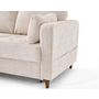 Voir la diapositive 6 : LISA DESIGN Anna - canapé d'angle gauche 5 places convertible en velours texturé
