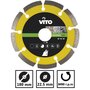 VITO Pro-Power Disque diamant laser diamètre 180mm VITO Alesage 22.5mm Haute résistance